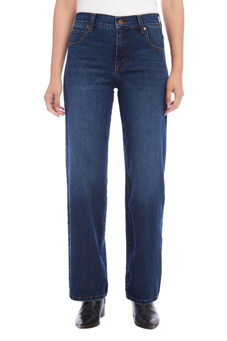 Wide Leg Jeans, Main, color, DENIM