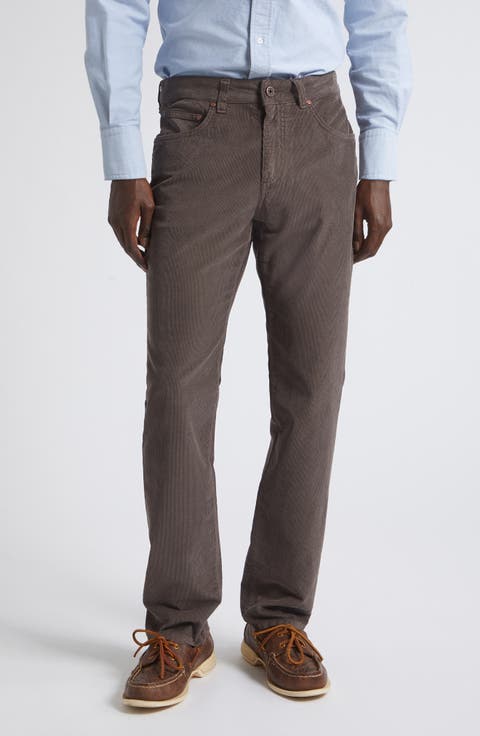 Five-Pocket Stretch Corduroy Pants