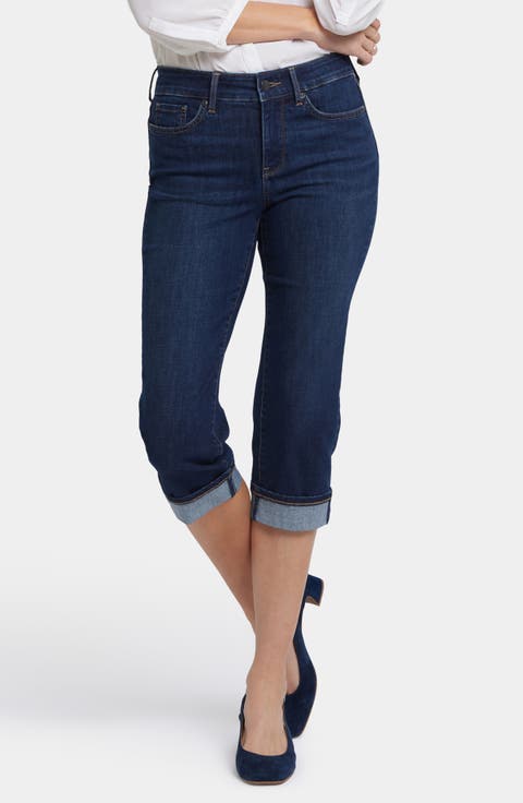 Marilyn Cool Embrace Straight Crop Jeans (Regular & Petite)