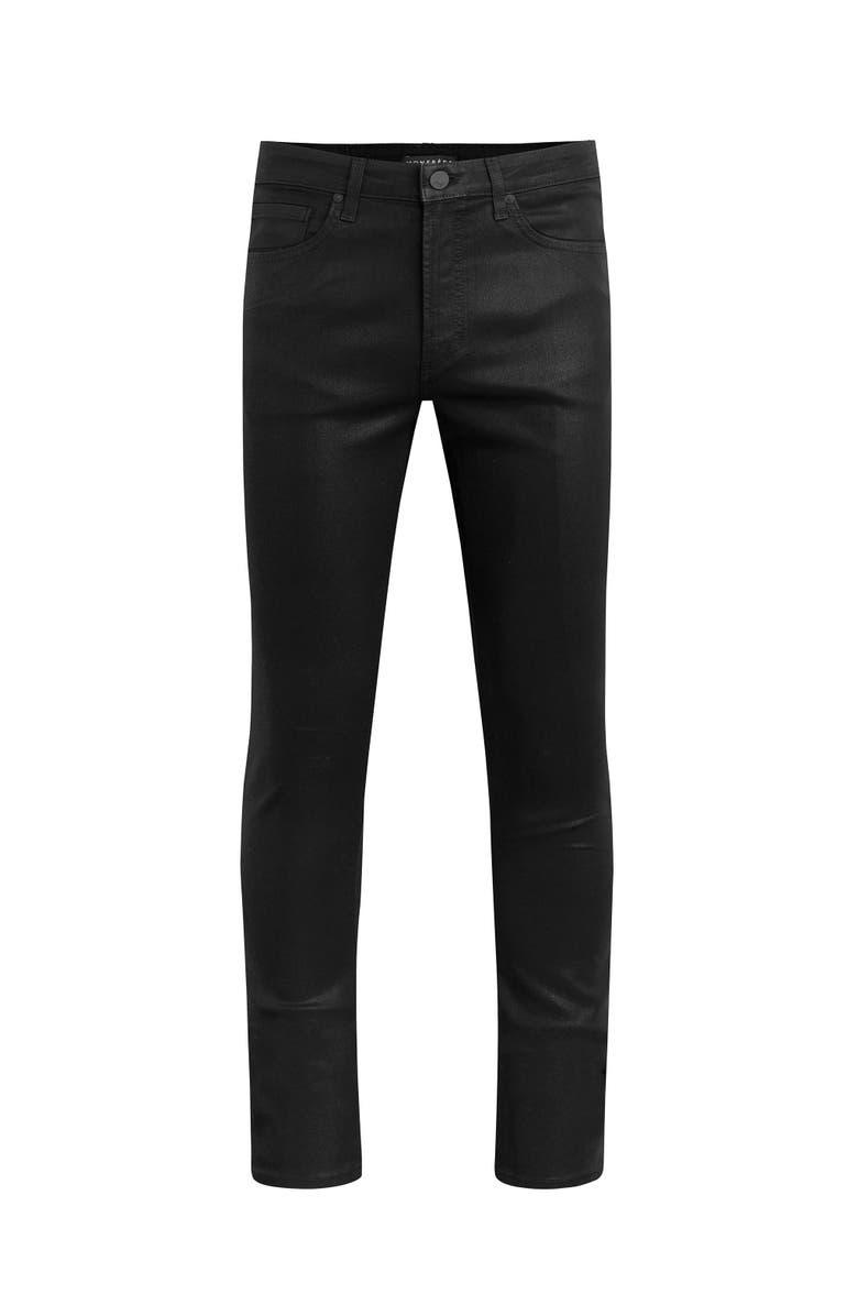 Monfrère Greyson Jeans, Alternate, color, Coated Noir