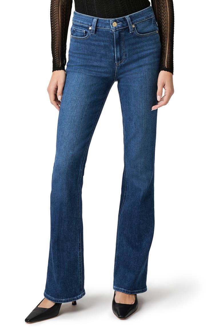 Laurel Canyon High Waist Bootcut Jeans, Main, color, AERIAL