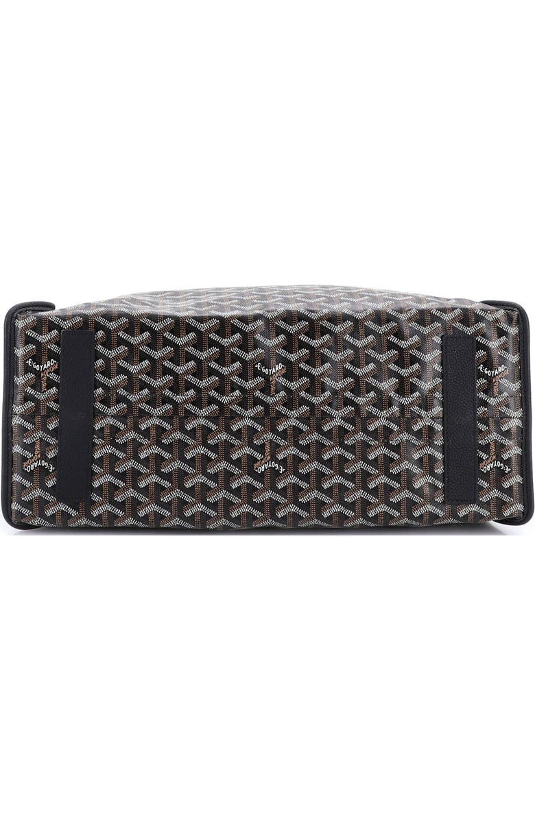 Pre-Owned Goyard Hardy Pet Carrier Coated Canvas PM, Alternate, color, Black