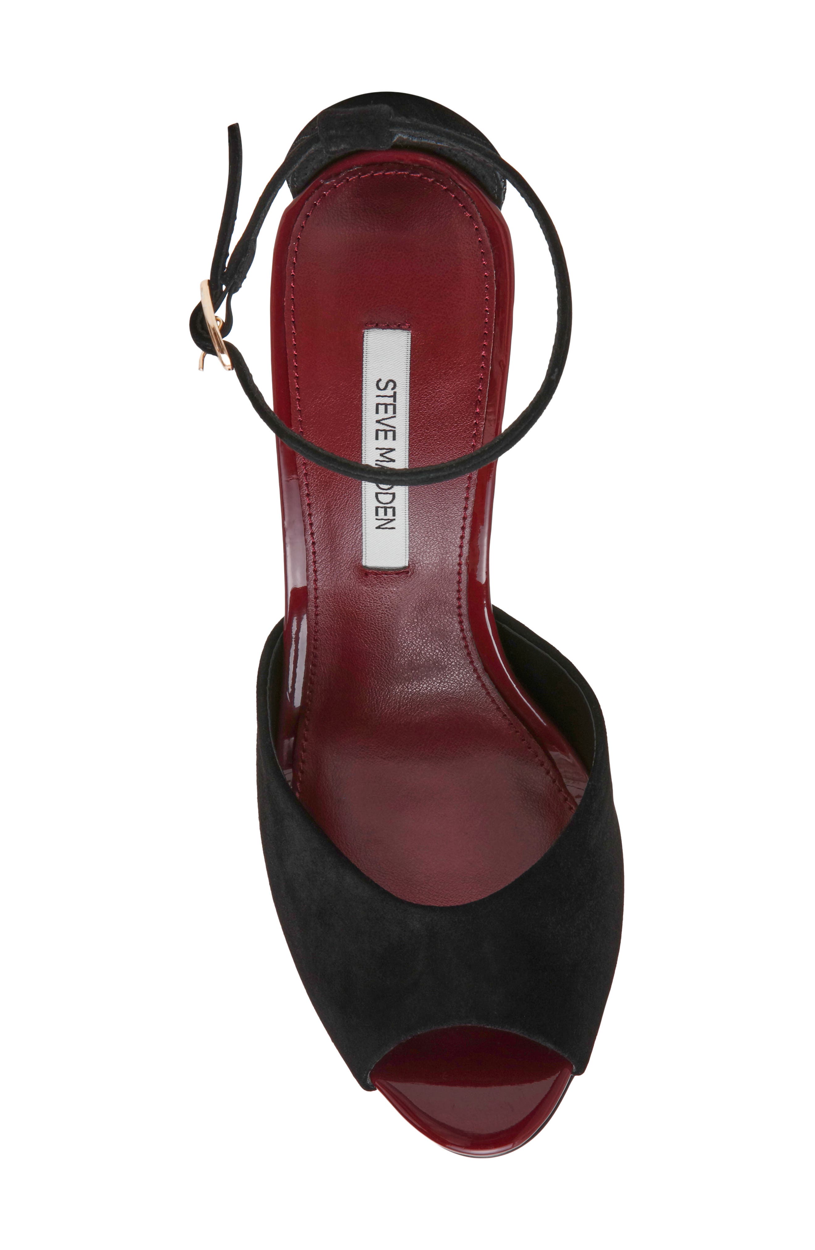 Phillipa Ankle Strap Sandal, Alternate, color, BLACK MULTI