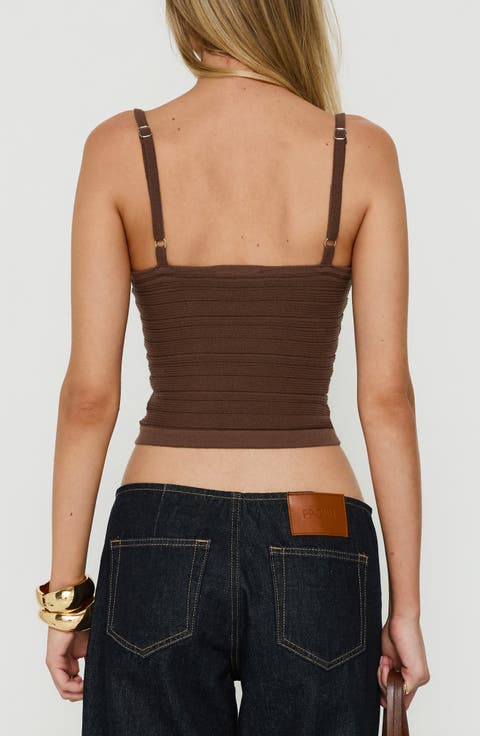 Wilah Textured Knit Tank