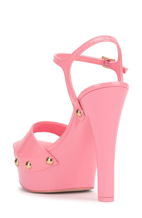 Jessica Simpson Calenta Ankle Strap Platform Sandal In Light Pink