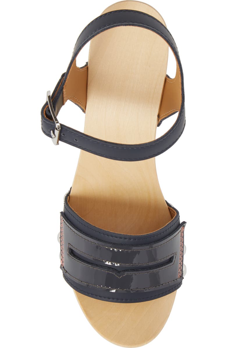 Hunter Refined Penny Loafer Clog Sandal, Alternate, color,