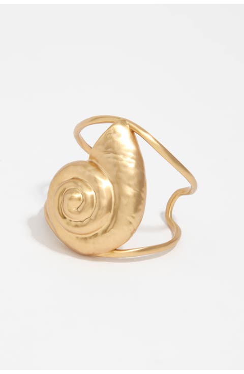 Aged Seashell Bracelet