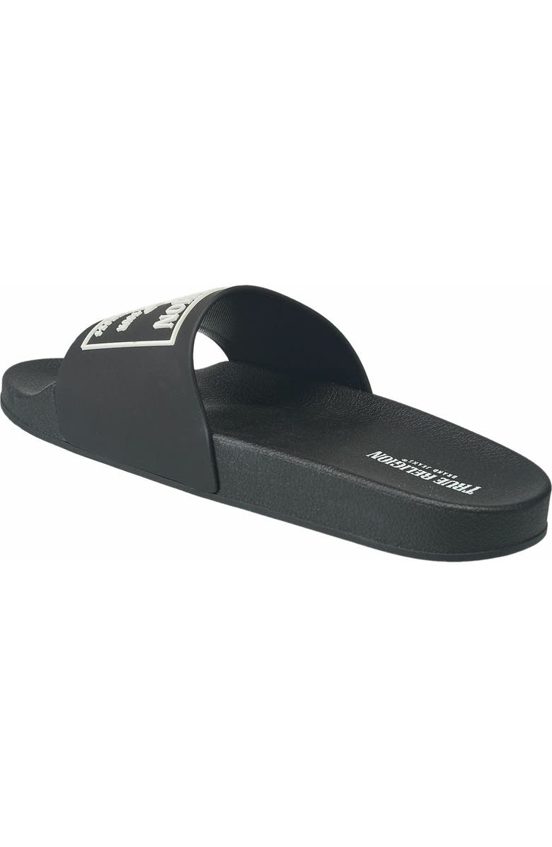 True Religion Men
s Kendrick Logo Slide, Alternate, color,