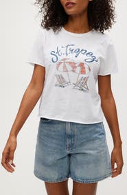 Michael Stars St. Tropez Graphic T-Shirt