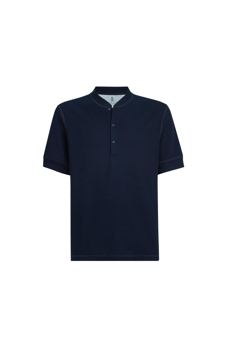 Brunello Cucinelli Cotton jersey T-shirt, Main, color, Cobalt