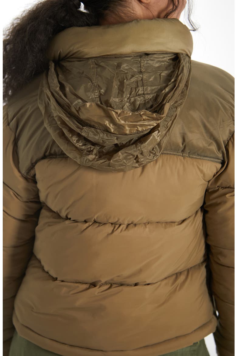 Technical Puffer Jacket, Alternate, color, TAN