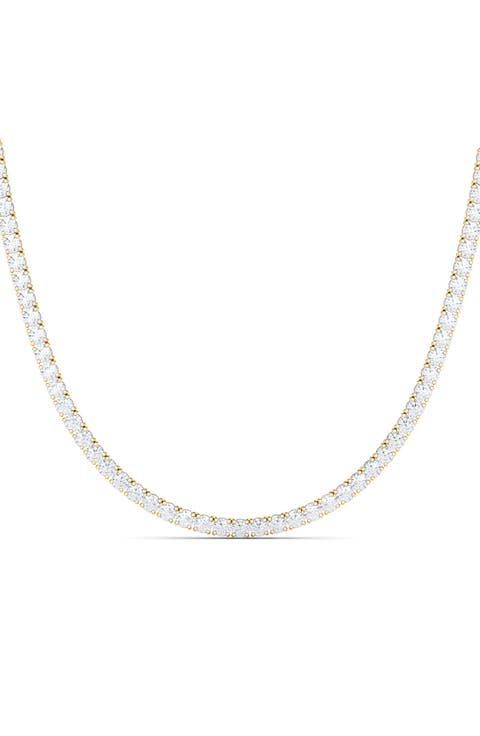 Lab Created Diamond Tennis Necklace