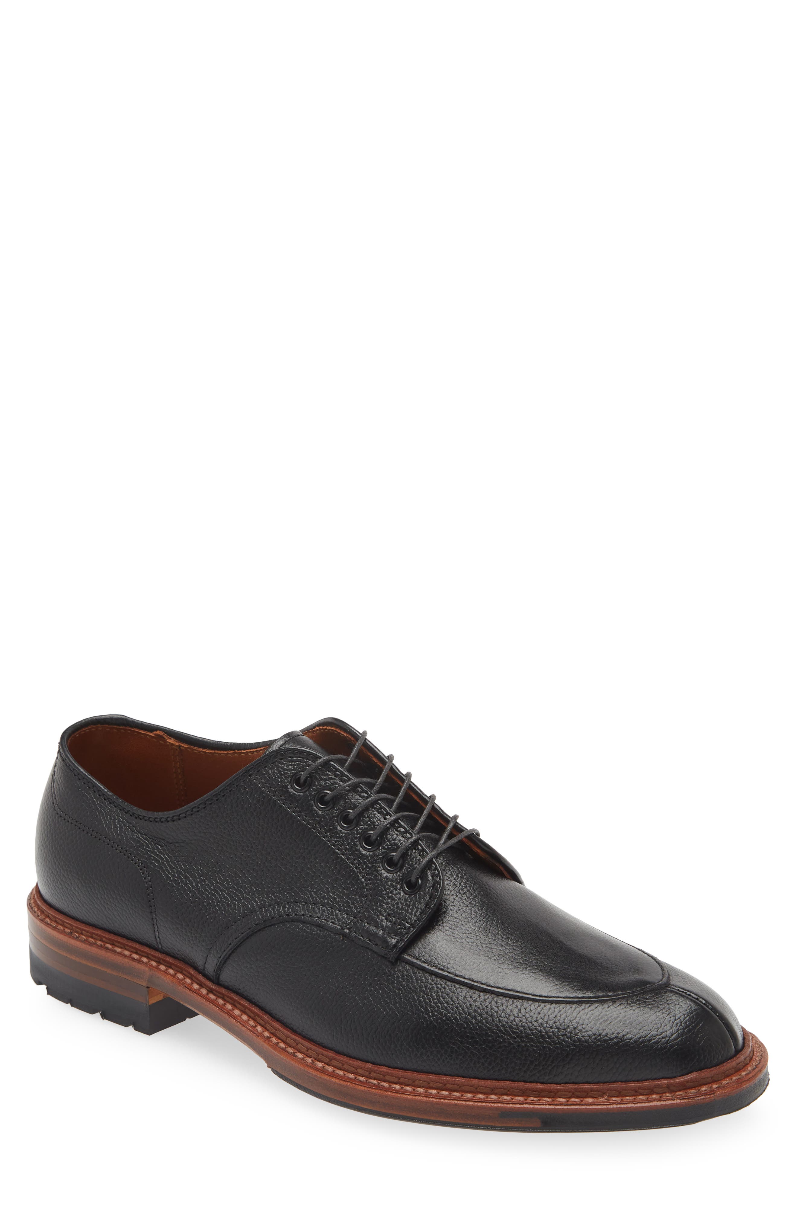 Alden Apron Toe Blucher, Main, color, Black