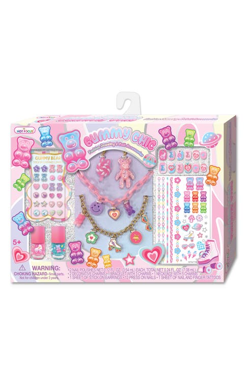 Kids' Gummy Chic Fashion Jewelry & Nail Accessories (Big Kid)