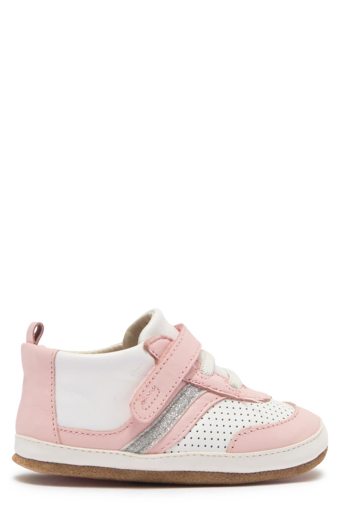 Robeez<sup>®</sup> Eliza Glitter Sneaker, Alternate, color, 