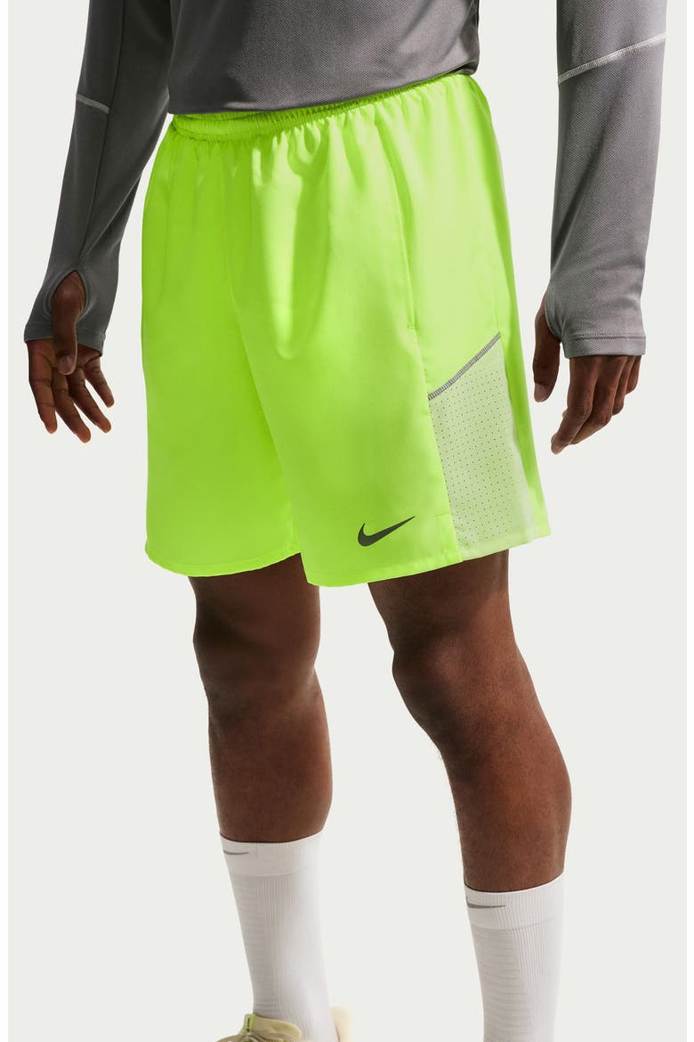 Dri-FIT Miler 2-in-1 Shorts, Alternate, color, ICE/ REFLECTIVE SILVER