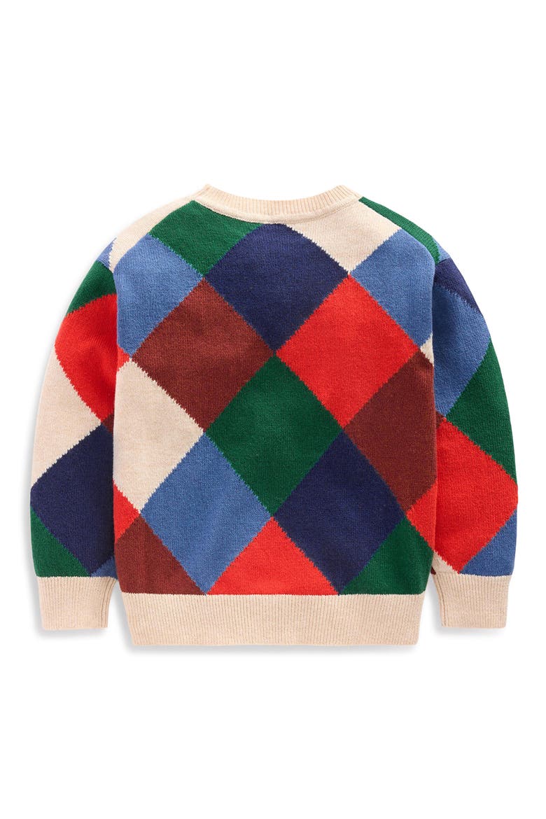 Kids' Argyle Sweater, Alternate, color, MULTI