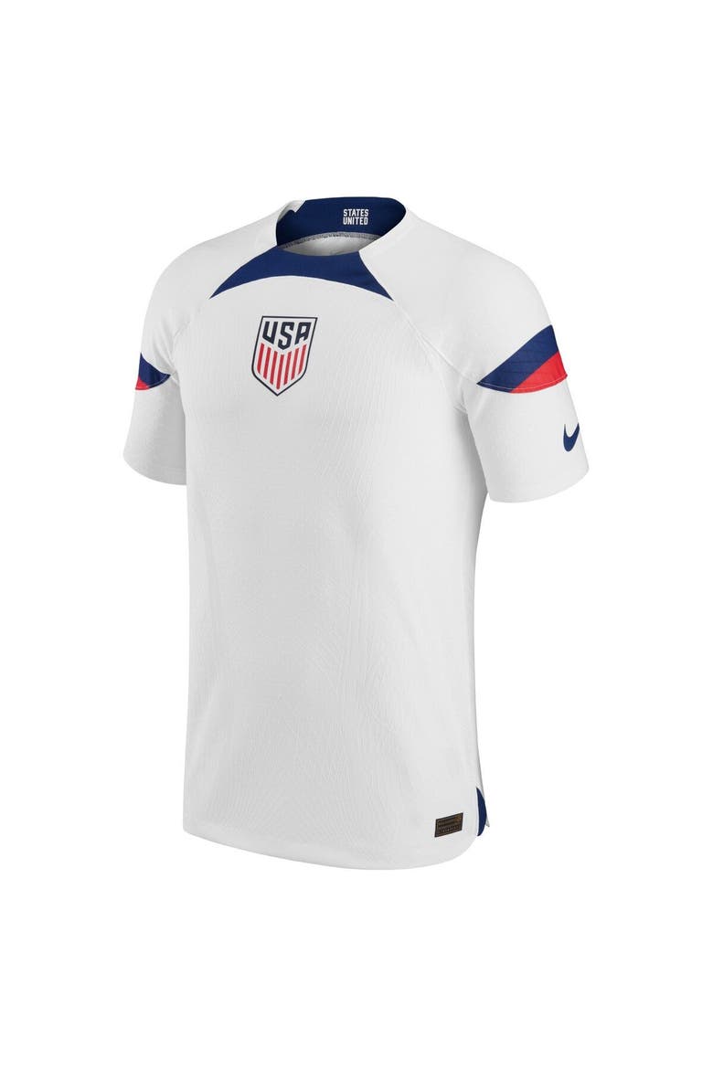 Men's Nike White USMNT 2022/23 Home Vapor Match Authentic Blank Jersey, Alternate, color, White