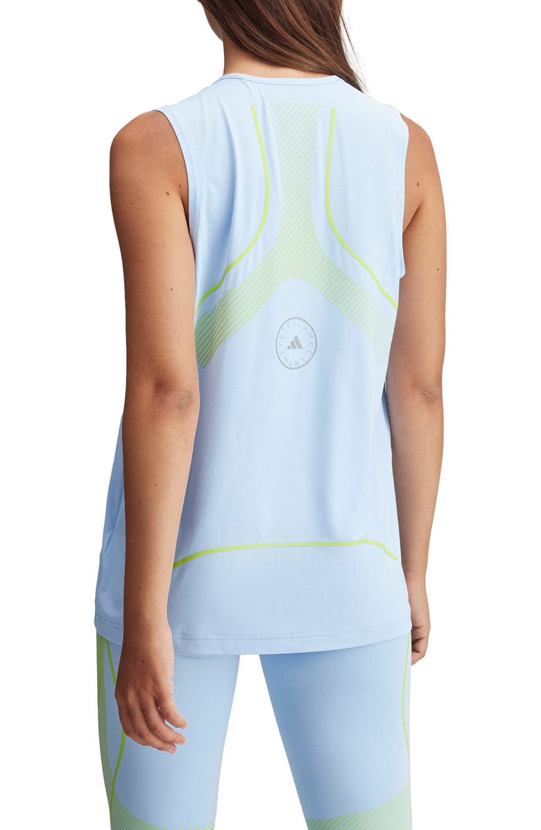 adidas by Stella McCartney TPA Tank, Alternate, color, Glow Blue
