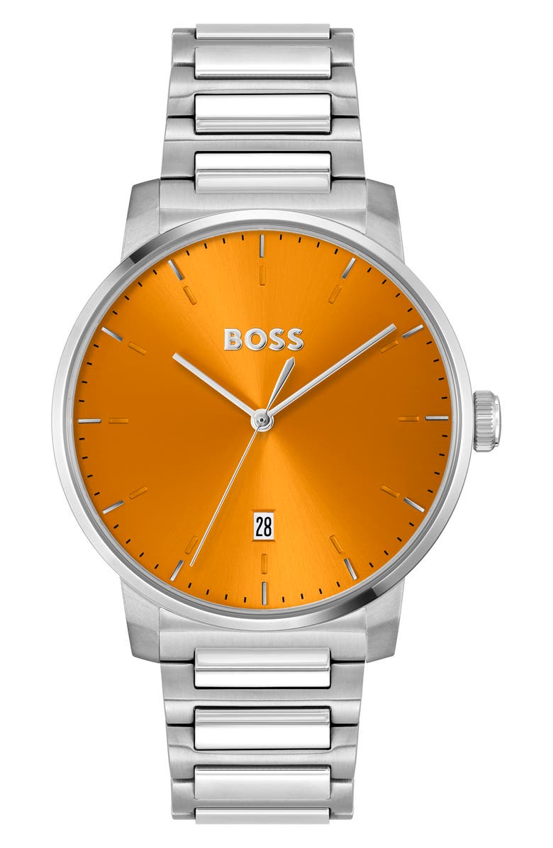BOSS Dean Bracelet Watch, 41mm, Main, color, 