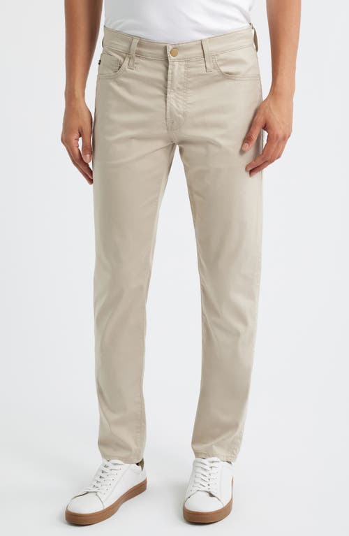 Ag Tellis Slim Fit Twill Pants In White
