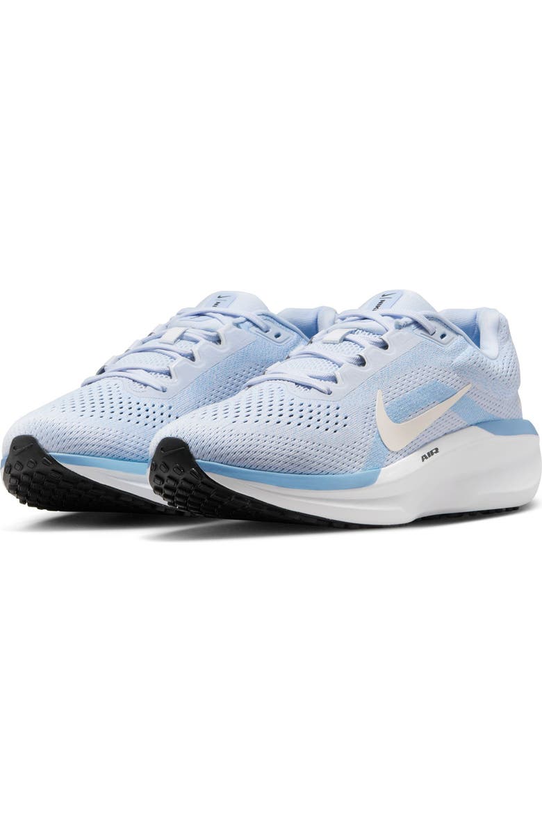 Nike Air Winflo 11 Running Shoe, Main, color, Grey/ Ivory/ Blue
