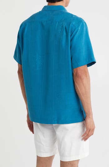 Coconut Point Palm Isle Short Sleeve Button-Up Shirt
