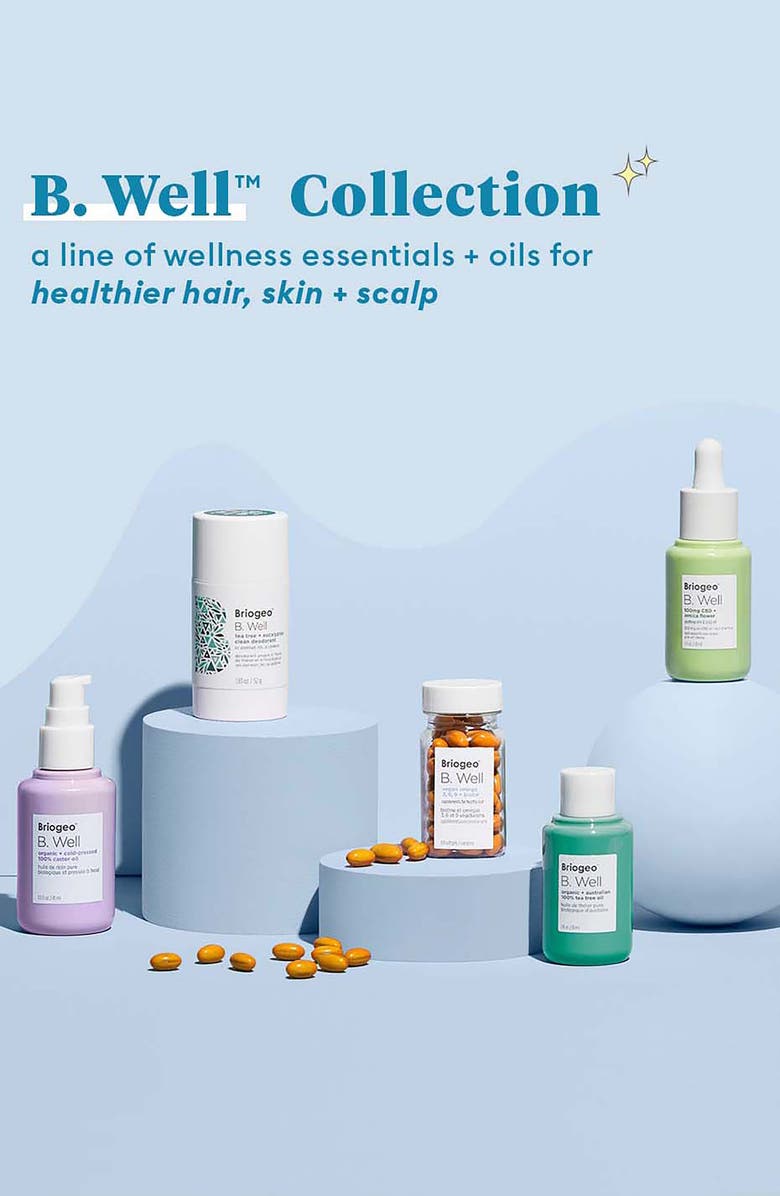 Briogeo B. Well 100mg CBD + Arnica Flower Soothing Skin & Scalp Oil, Alternate, color,