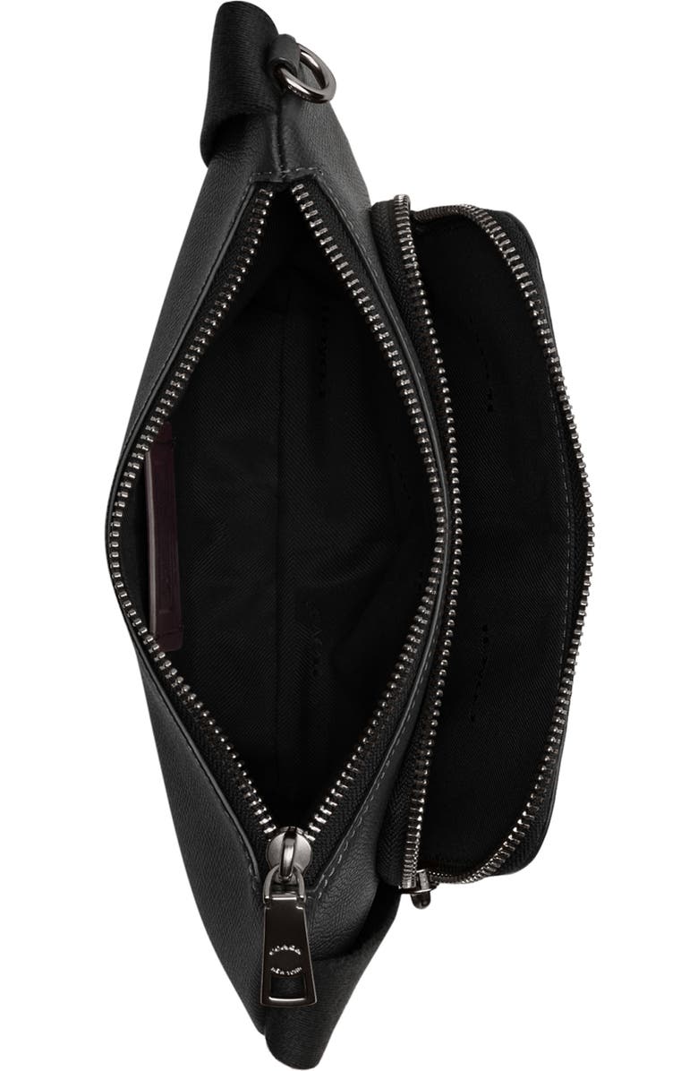 COACH Crossgrain Leather Belt Bag, Alternate, color,