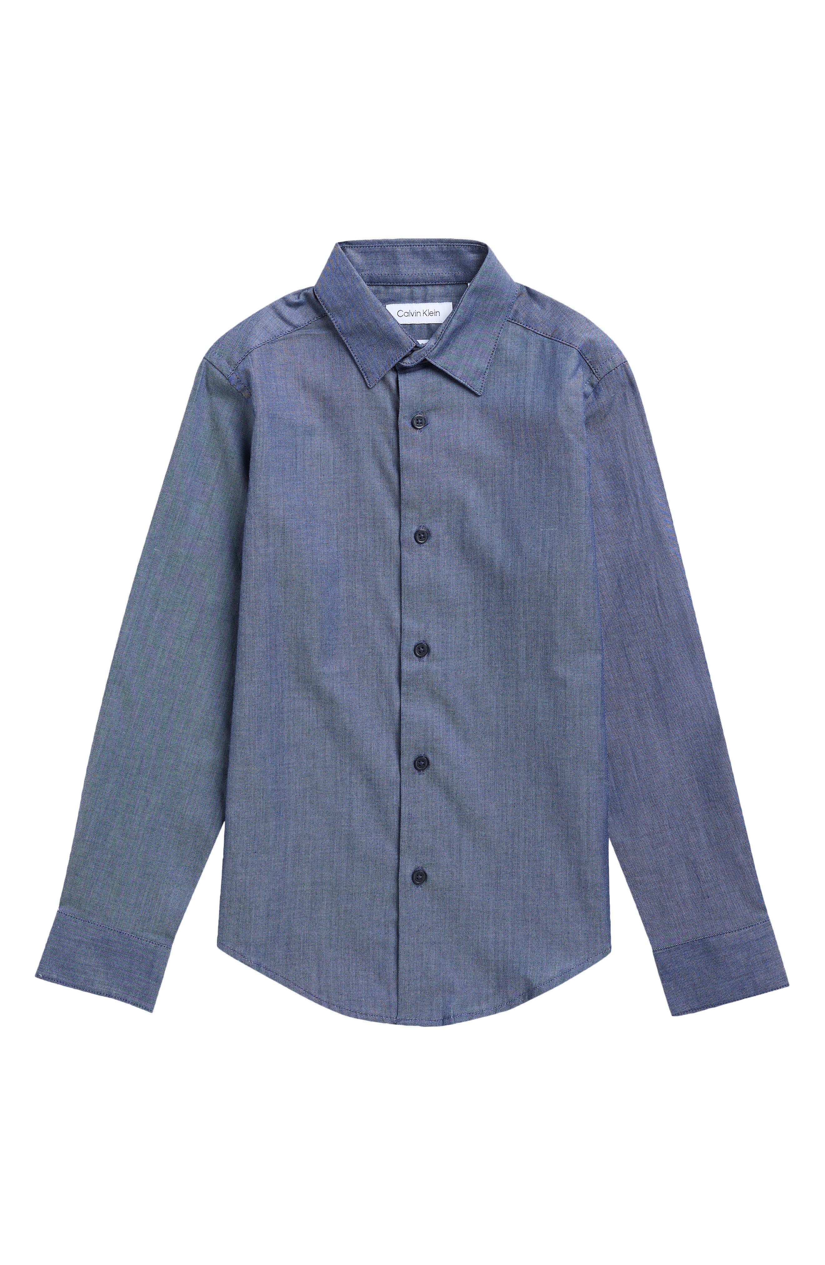 Kids' Stretch Chambray Twill Shirt