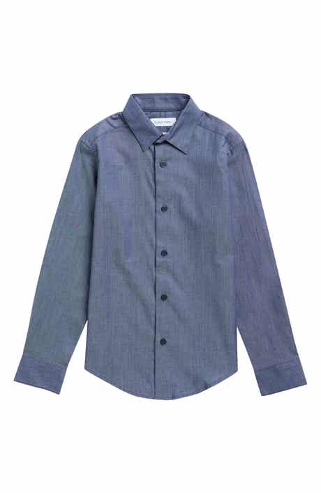 Kids' Stretch Chambray Twill Shirt