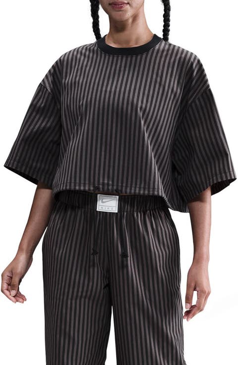 Sportswear Stripe Cotton Poplin Shirt