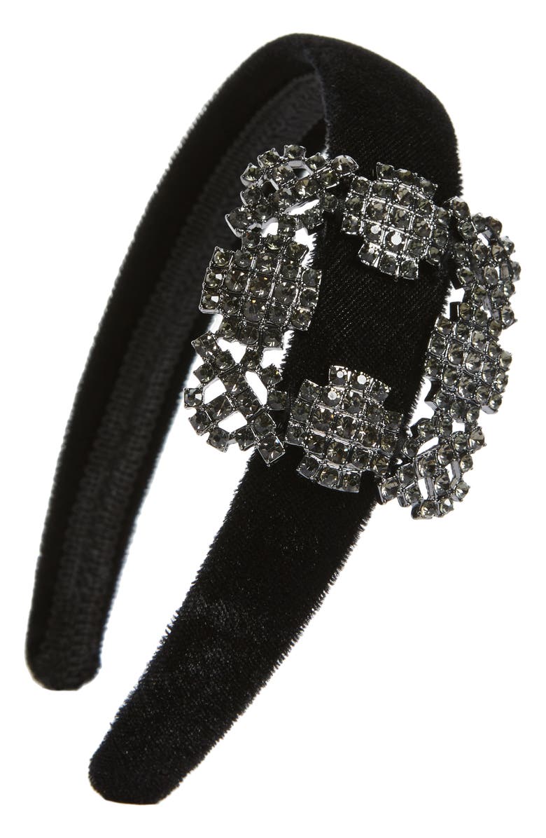 Tasha Buckle Headband, Main, color, 