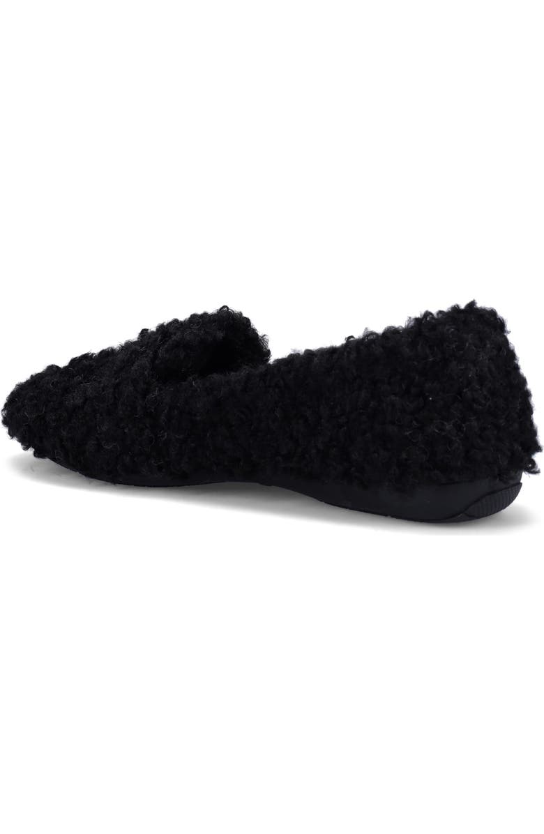 Ron White Teddy Wool Slipper, Alternate, color, Onyx