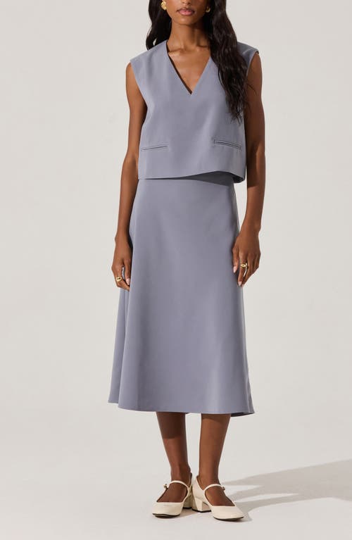 ASTR ASTR THE LABEL V-NECK SLEEVELESS BOXY TOP