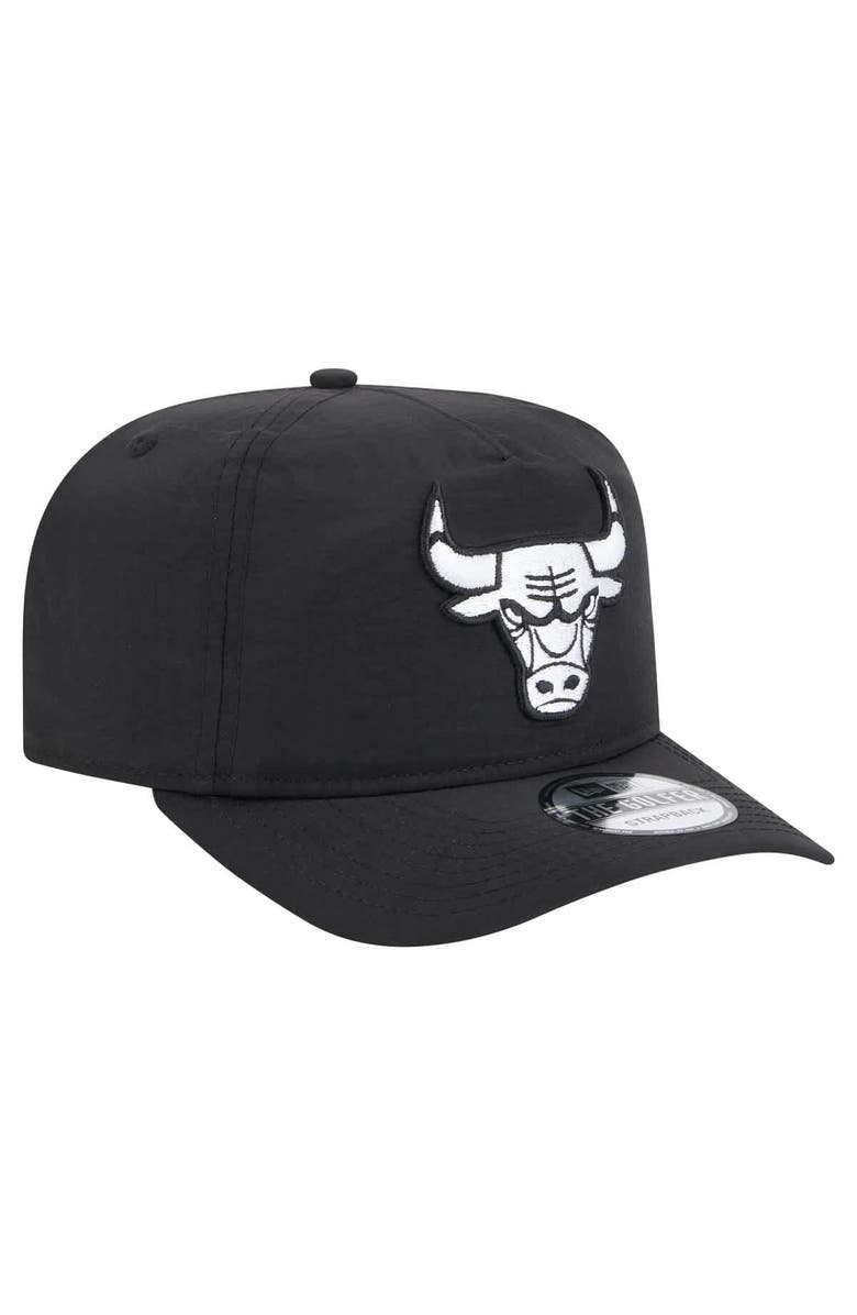 New Era Men's New Era Black Chicago Bulls Injection Everyday Golfer Adjustable Hat, Alternate, color, Black