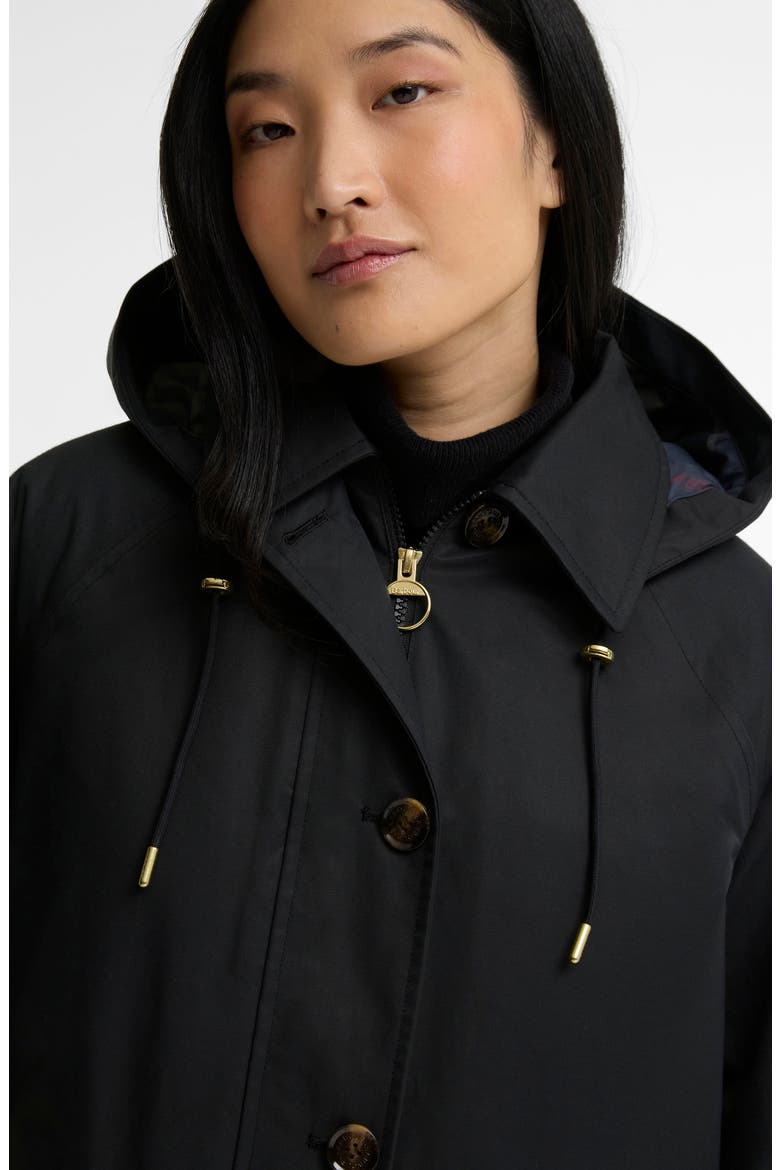Harleigh Waterproof Jacket, Alternate, color, BLACK/ SHADOW CLASSIC