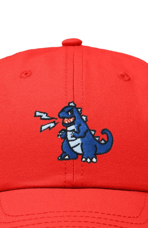 Dalix Big Lizard Cap In Red