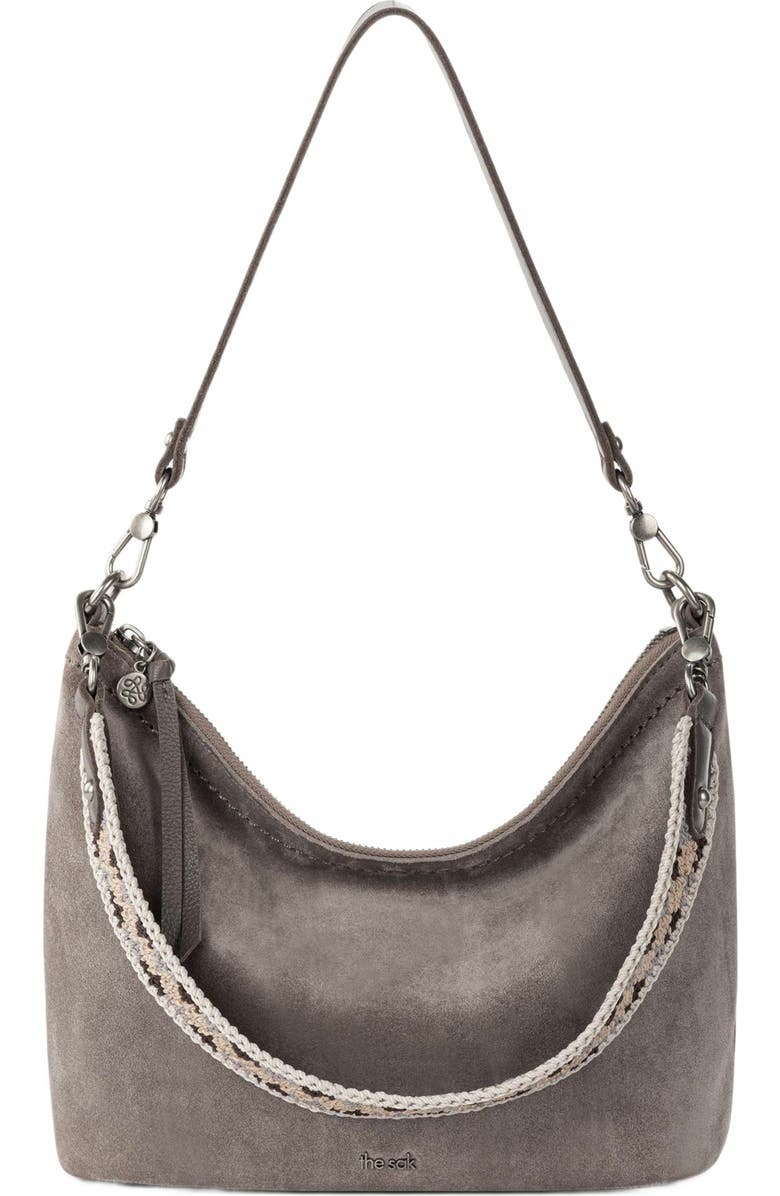 The Sak Jasmine Small Hobo, Alternate, color, Mushroom Suede