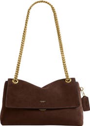 COACH Chelsea 30 Suede Shoulder Bag