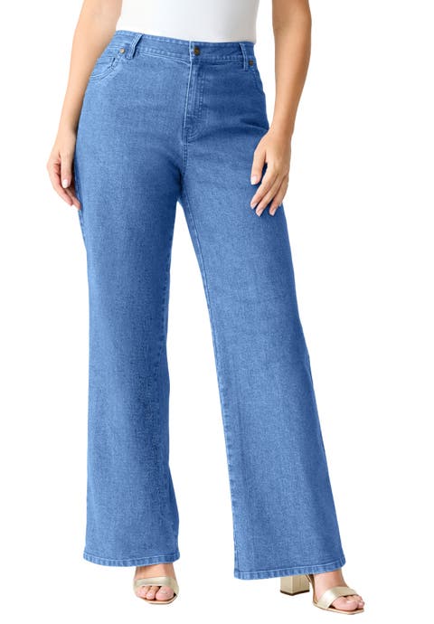 Plus Size 24/7 Stretch Wide Leg Jean (Petite, Plus, Tall)