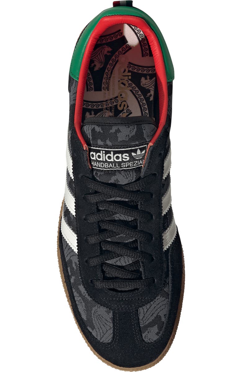 adidas Gender Inclusive Handball Spezial Sneaker, Alternate, color, Core Black/ Core White