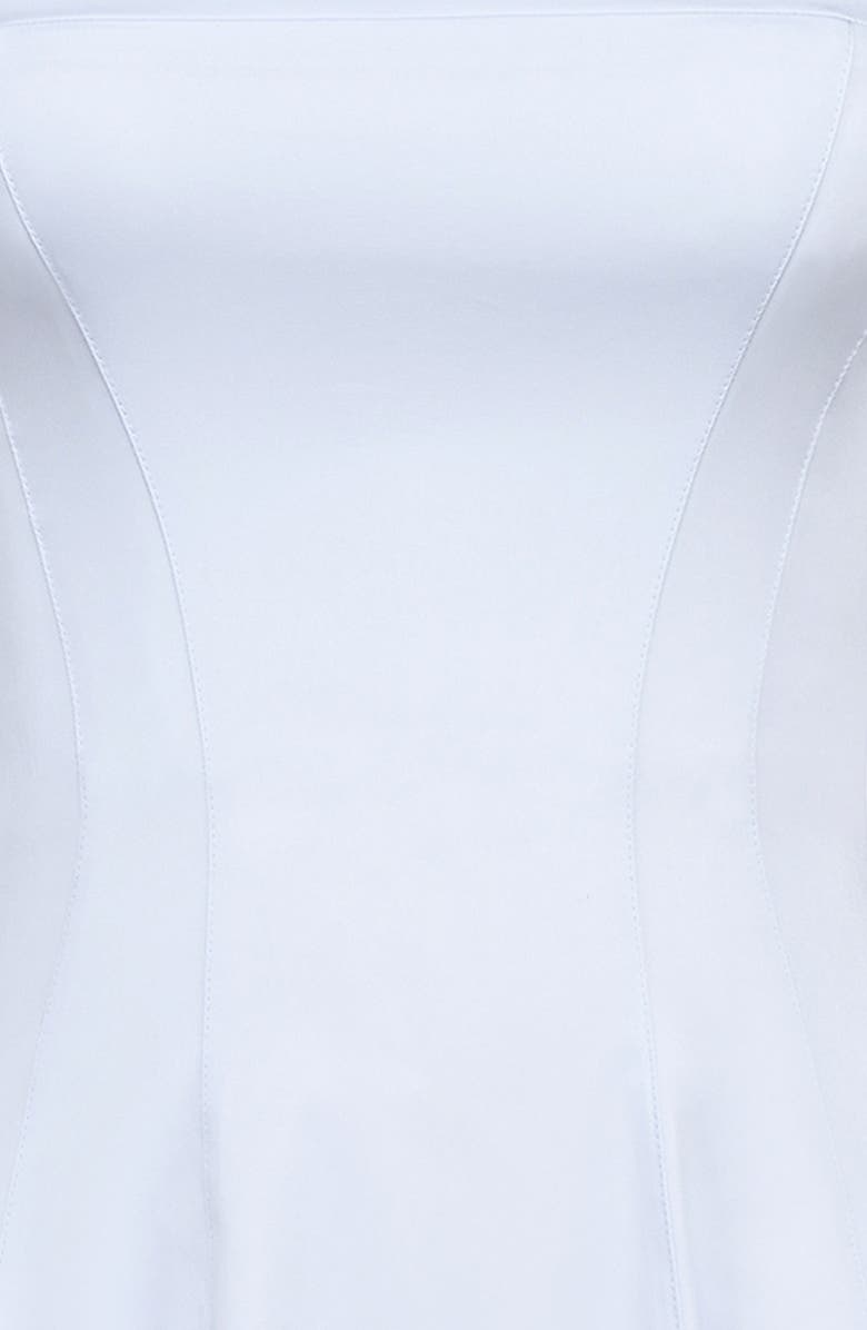 HOUSE OF CB Dolly Seamed Midi Sundress, Alternate, color, Ancient Water