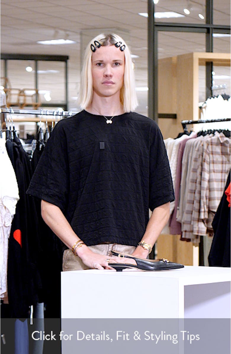 Aggie Pointed Toe Slingback Flat, sales video thumbnail