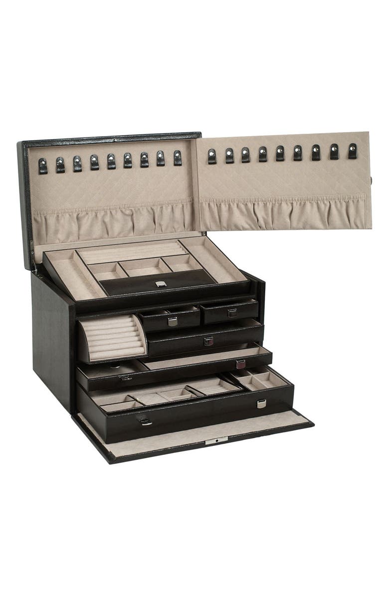 WOLF London Large Jewelry Box, Alternate, color, 