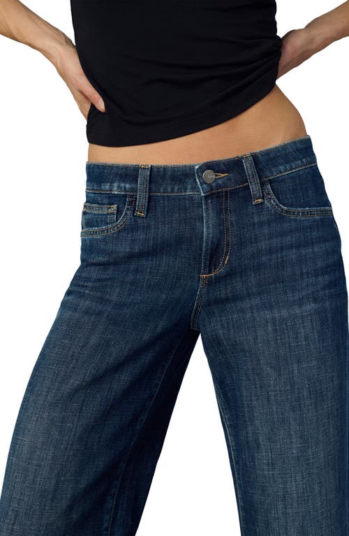 Joe's Jeans The Lou Lou Low-rise Wide-leg Jeans In Blue