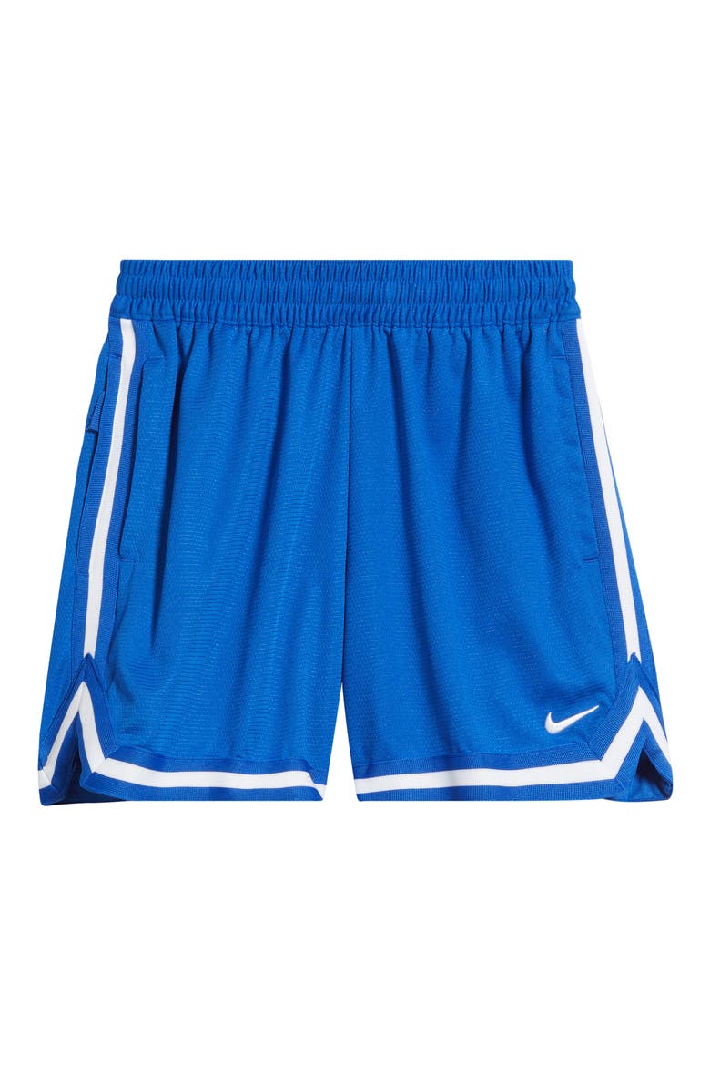 Kids' Dri-FIT DNA Athletic Shorts, Main, color, 480 GAME ROYAL/WHITE