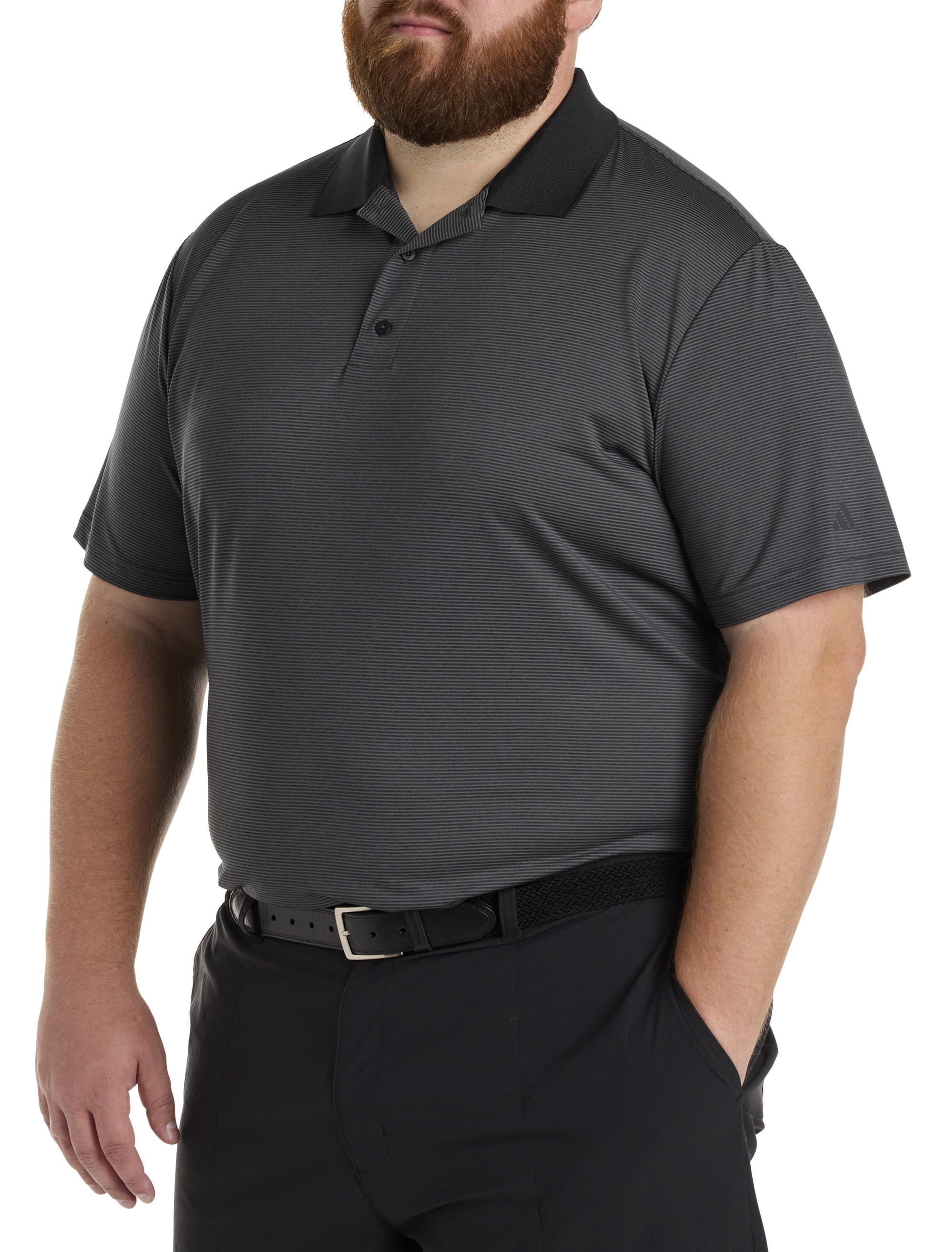 adidas big and tall polo shirts
