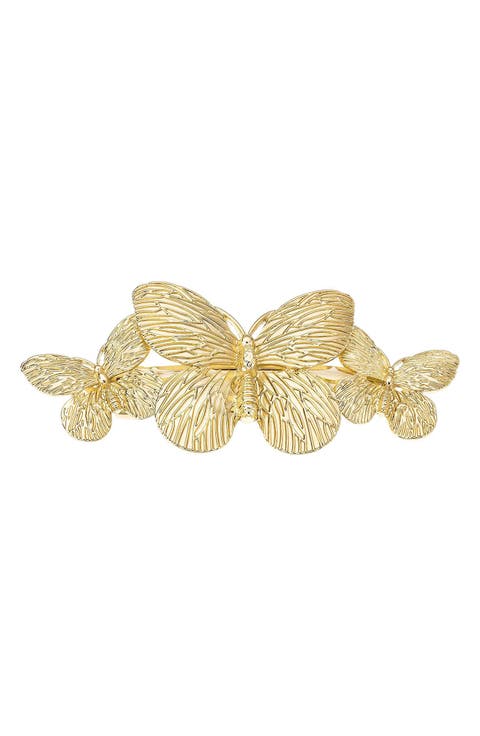 Textured Butterfly Barrette