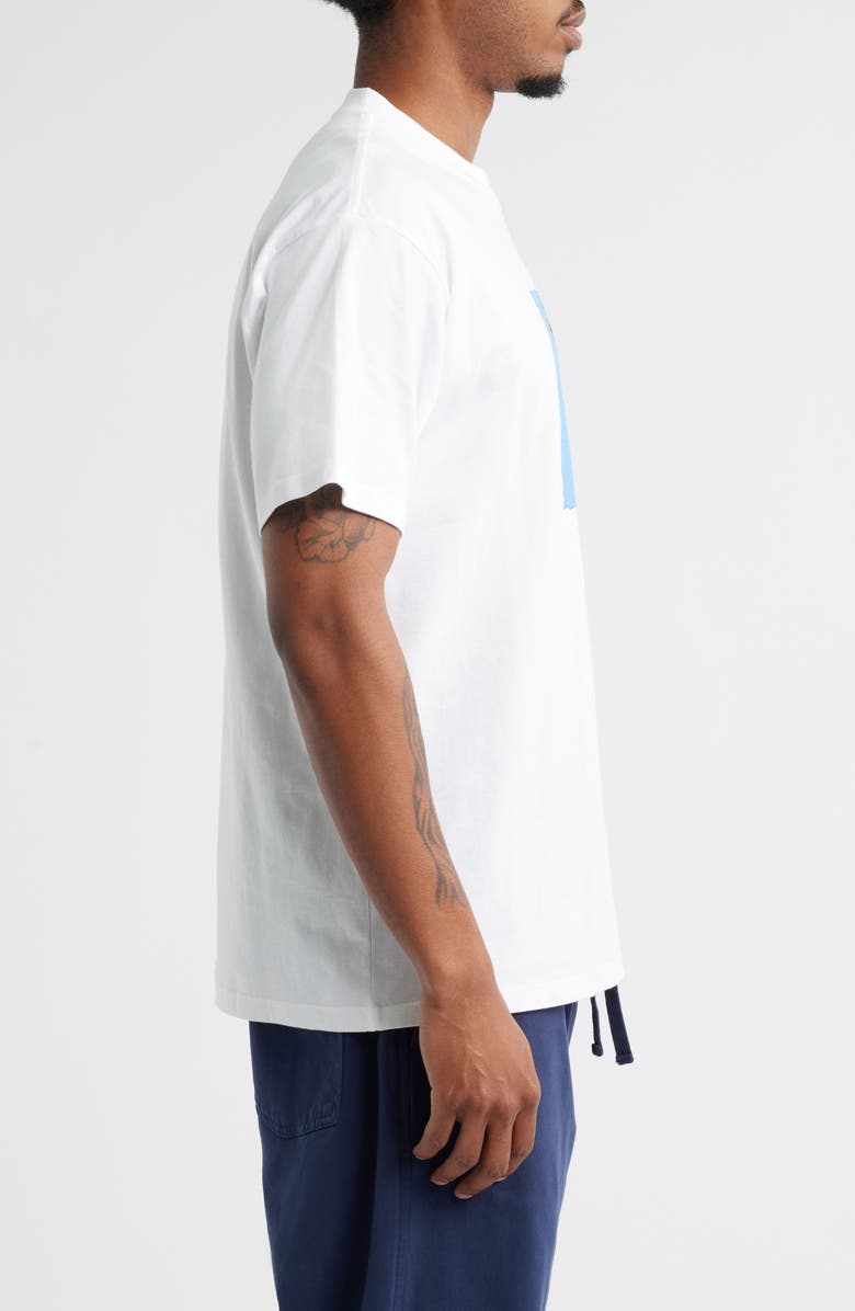 Carhartt Work In Progress Old World Organic Cotton Graphic T-Shirt, Alternate, color, White